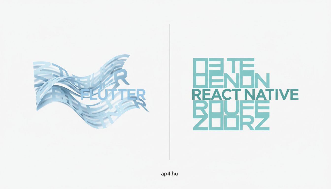 Flutter vs React Native fejlesztés 2026-ban: Melyik technológia szolgálja jobban üzleti céljait?