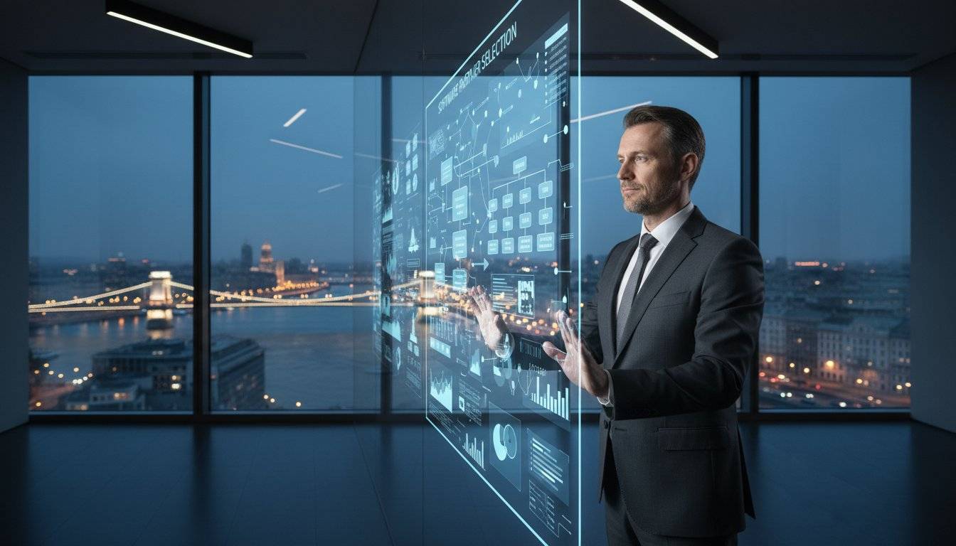 Szoftverfejlesztő cég kiválasztása: A cégvezetői útmutató 2026-ben