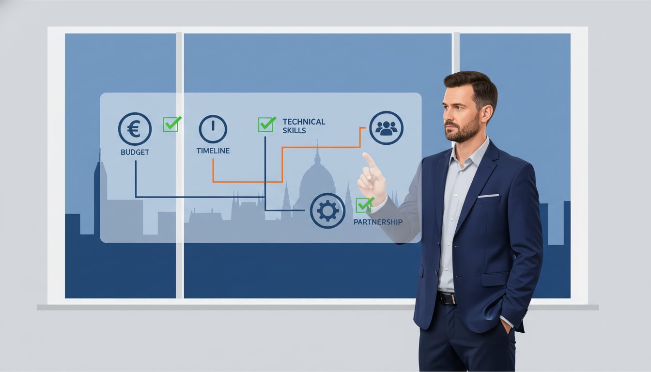 Szoftverfejlesztő cég kiválasztása checklist 2026: Útmutató a sikeres döntéshez