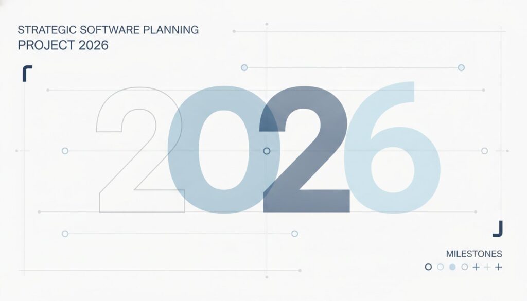 Szoftver projekt tervezés 2026-ban: Stratégiai útmutató döntéshozóknak