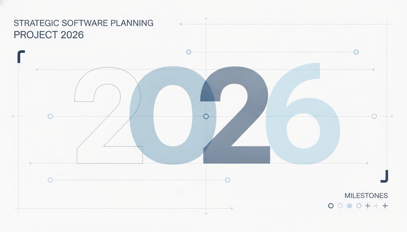 Szoftver projekt tervezés 2026-ban: Stratégiai útmutató döntéshozóknak